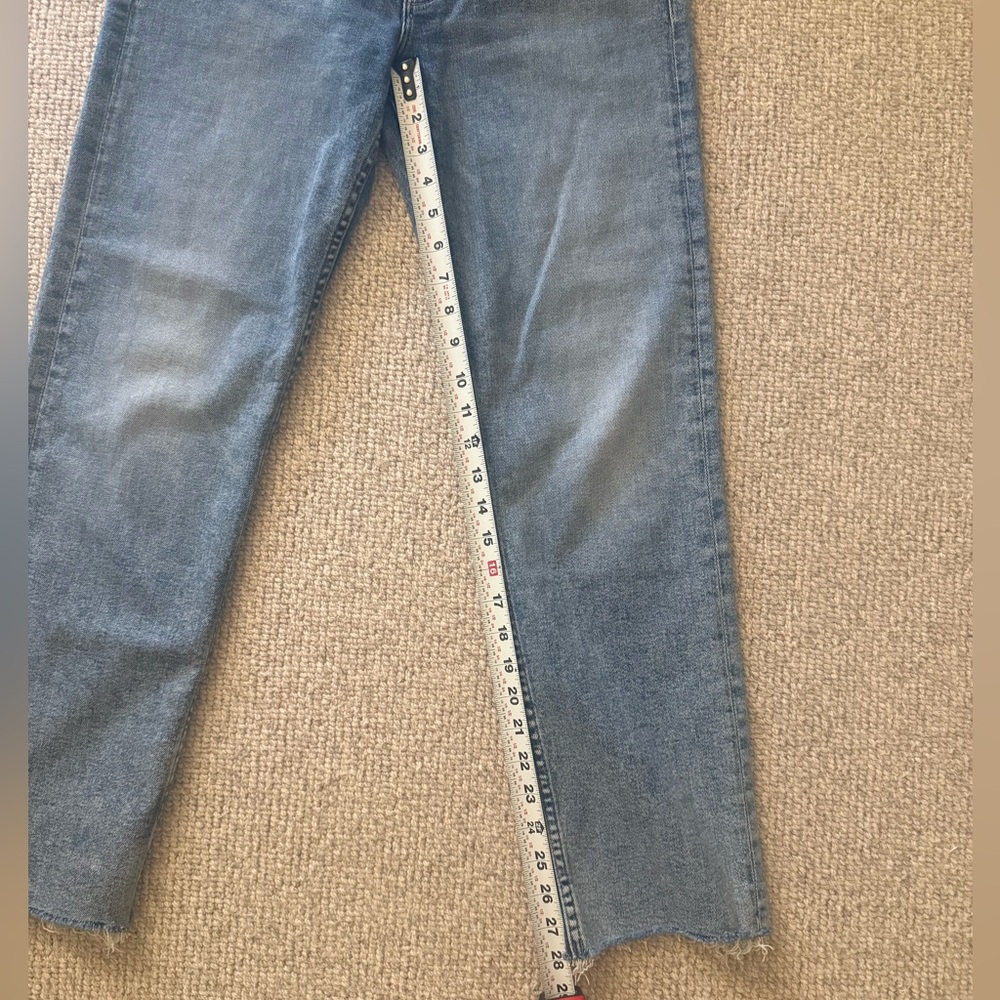 Mother Tomcat Ankle Fray Jeans - Picture 9 of 10
